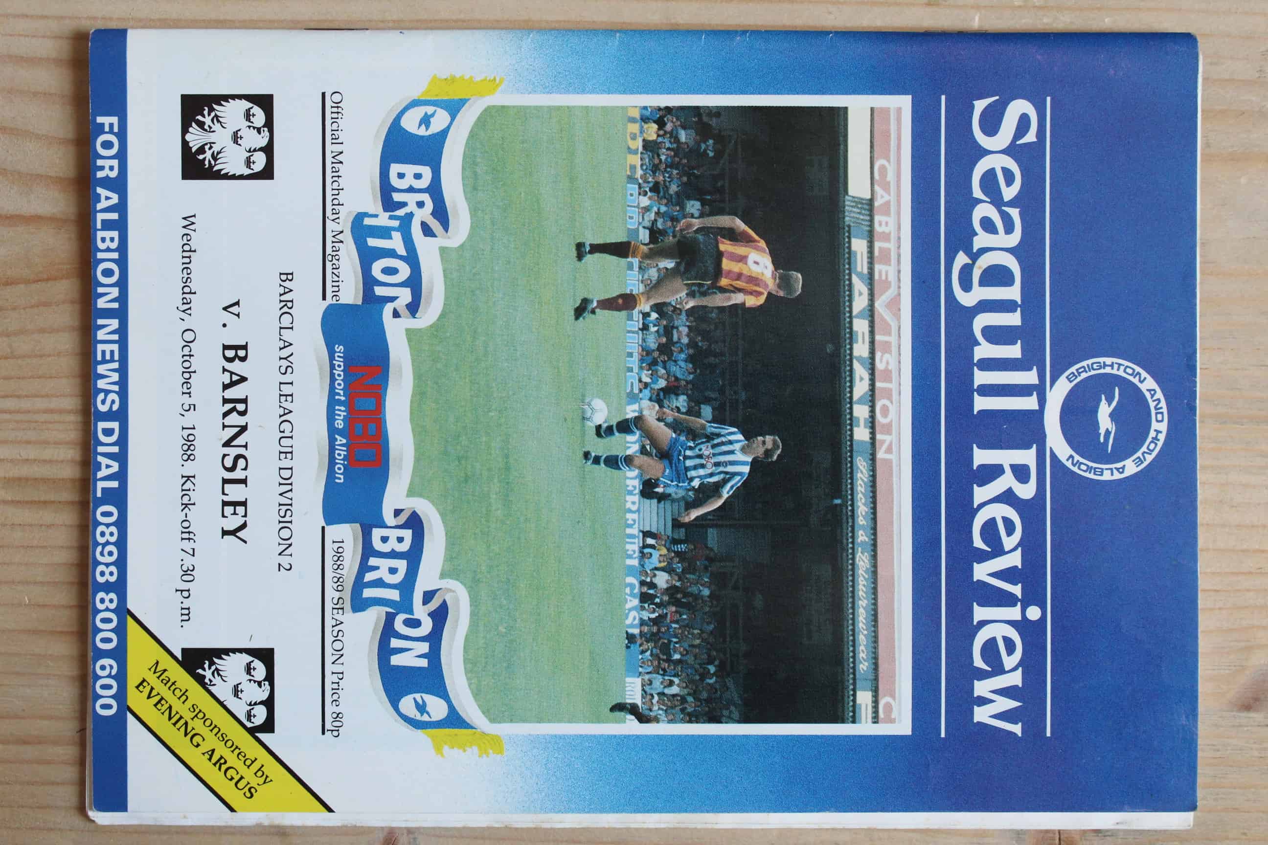 Brighton & Hove Albion FC v Barnsley FC